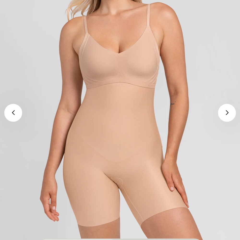 Honeylove High-Waist short Shapewear in Sand brand new